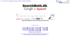 Desktop Screenshot of dk.searchboth.net