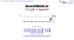 Desktop Screenshot of ie.searchboth.net